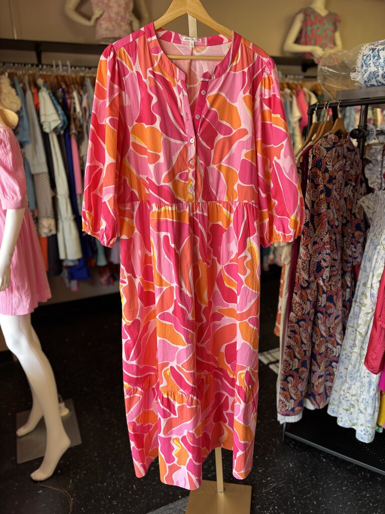 Mary Square - Floral Maxi Dress