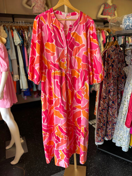 Mary Square - Floral Maxi Dress
