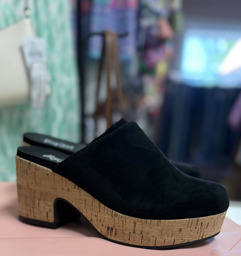 Corky's - Watch Your Back Clogs - Black