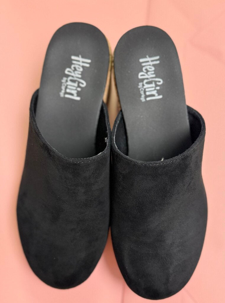 Corky's - Watch Your Back Clogs - Black