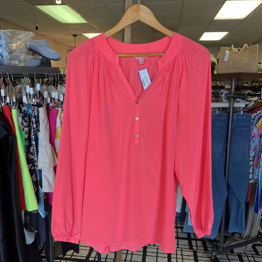 Lilly- Elsa Top in "Cheeky Melon"