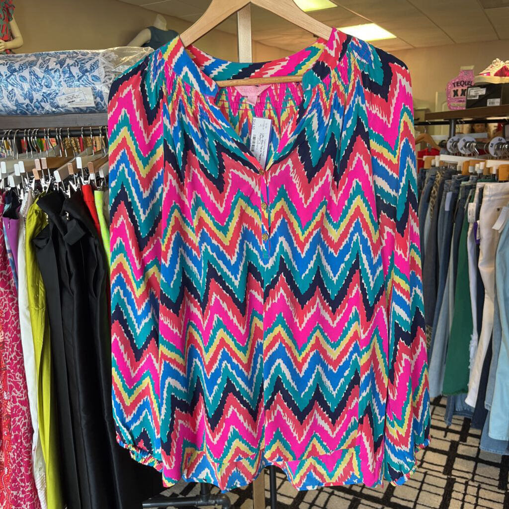 Lilly- Elsa Top in "Hearts a Flutter"