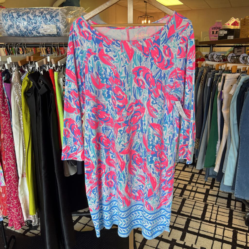 Lilly- Marlowe Dress in "Cracked Up"