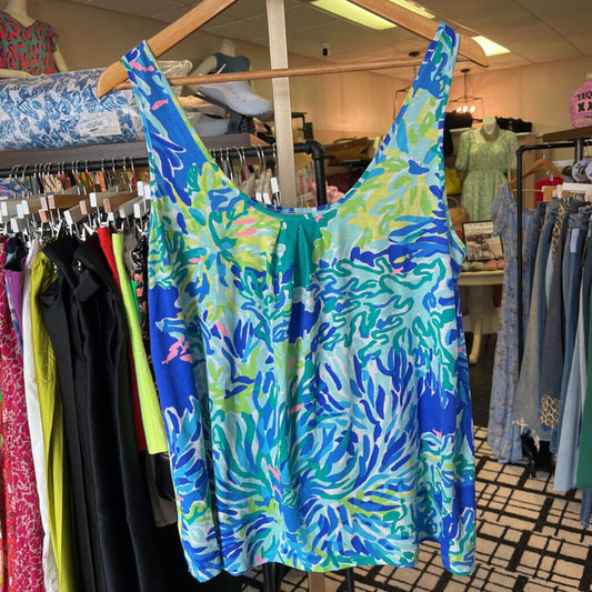 Lilly - Kinsey Tank in "Wade & Sea"