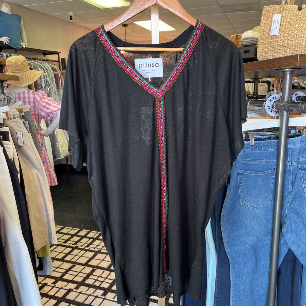 Pitusa -NWT- Mini Abaya - Black