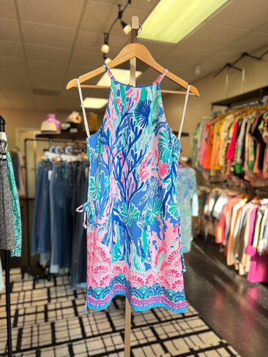 Lilly- Pearl Romper in "Jet Stream"