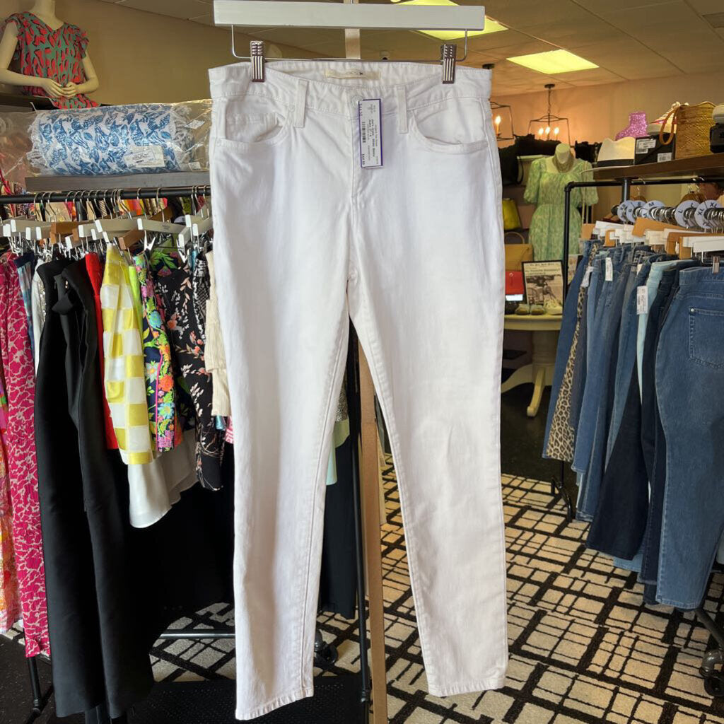 Joe's Jeans - White Skinny Jeans