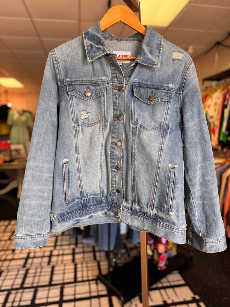 Velvet Heart Denim Jacket