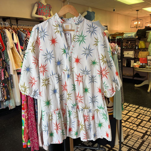 Emily McCarthy - Mini Dress w. Starburst Pattern