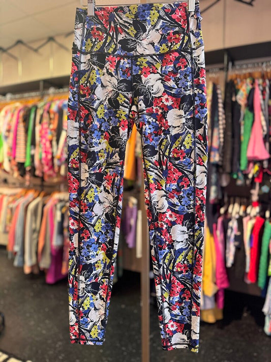 LRL - Hawaiian Floral Print Active Leggings