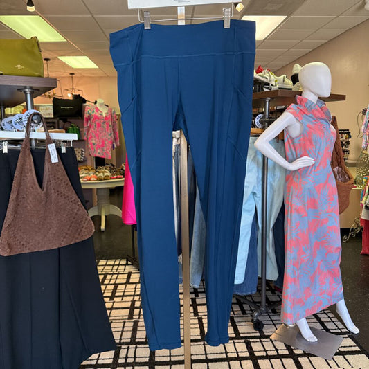 Lululemon- Fast & Free Leggings - Blue