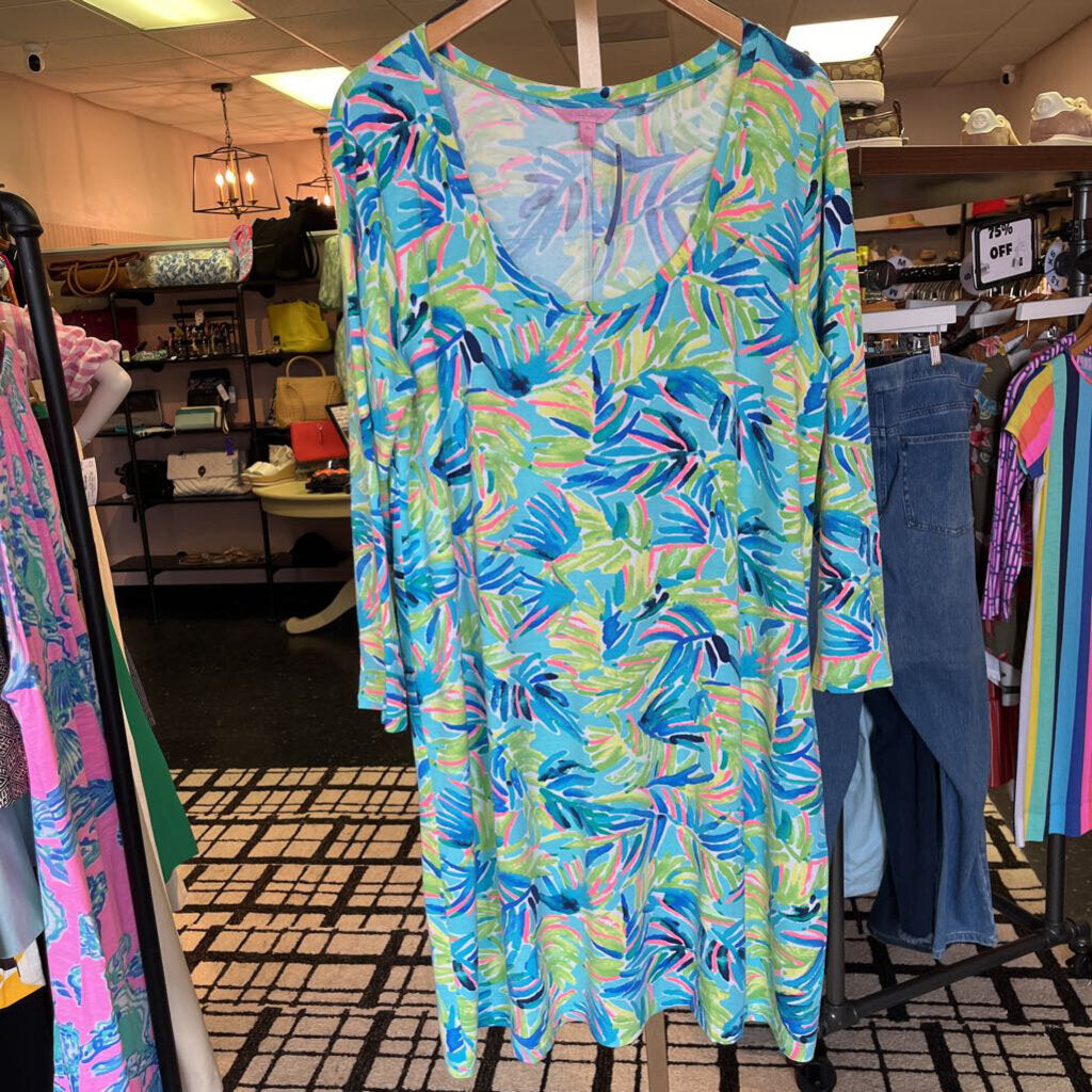 Lilly- Devon Dress in "Serenity Now"
