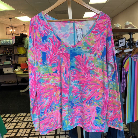 Lilly- Trenna Top in Palm Beach Coral