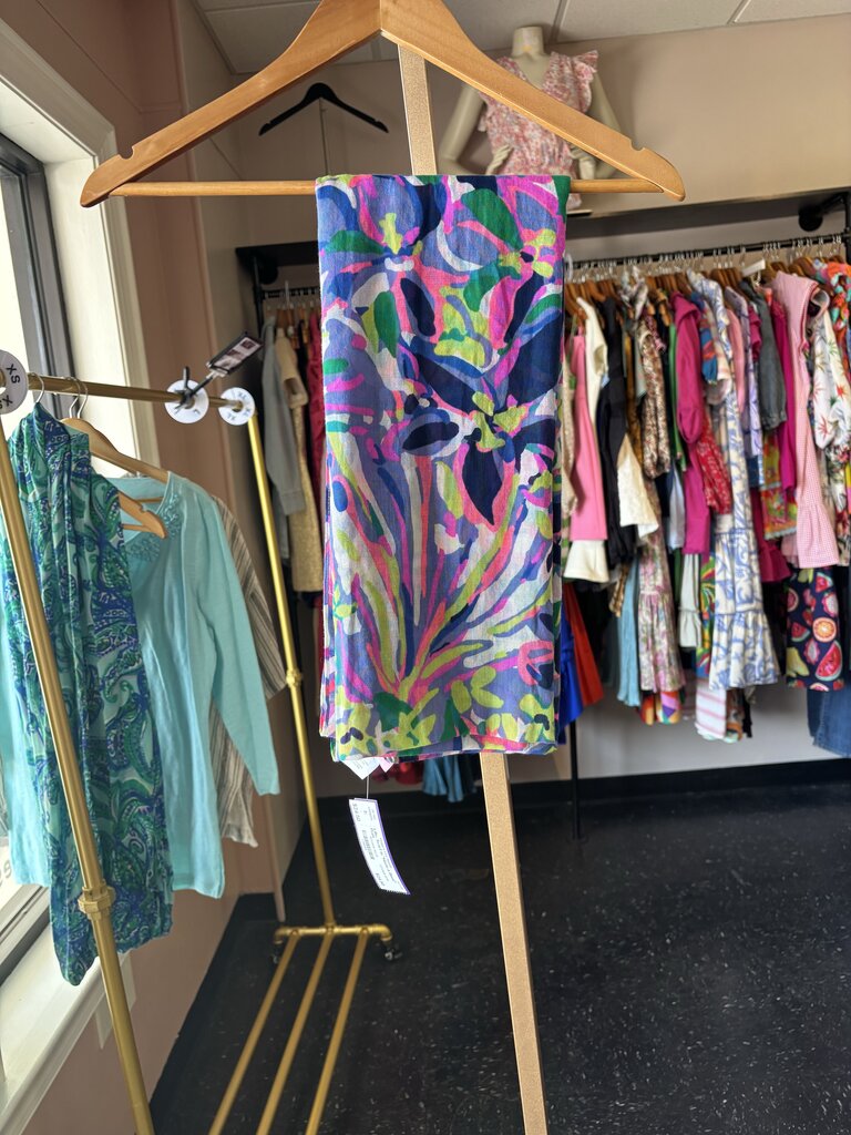 Lilly- Scarf in "Havin a Blast" Print