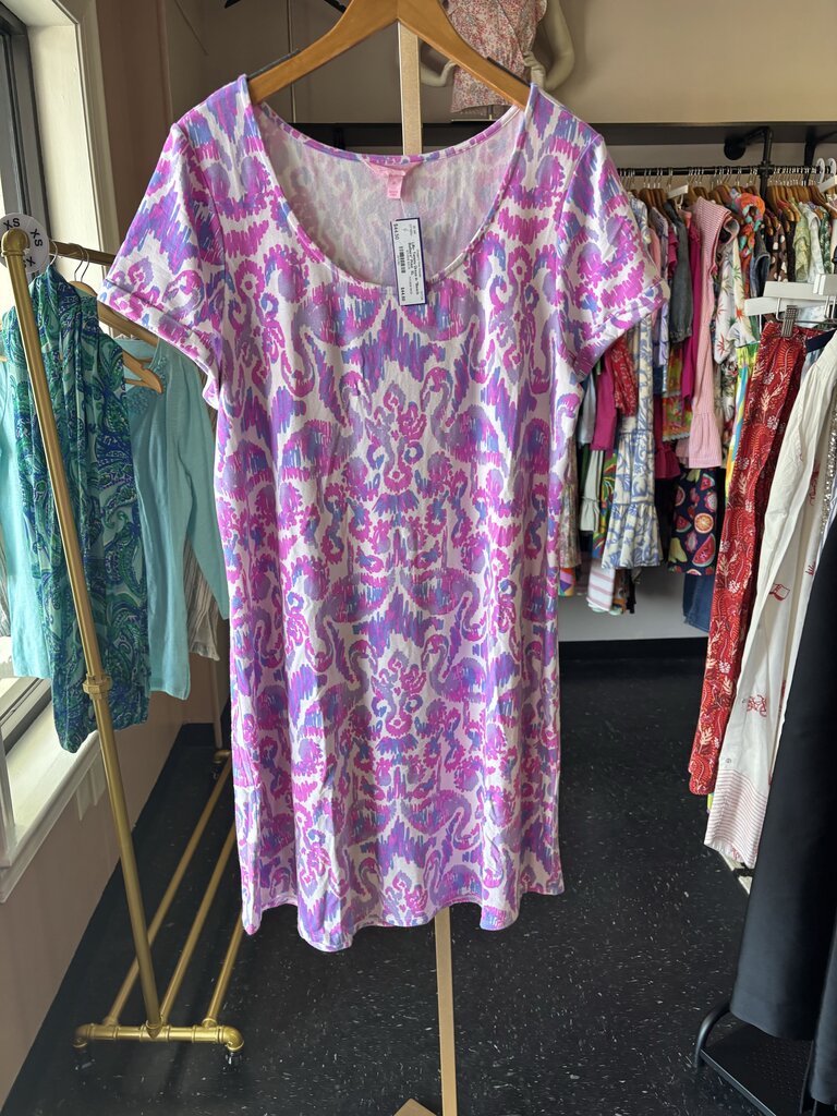 Lilly- Tammy Dress in "Beach Bathers" Print