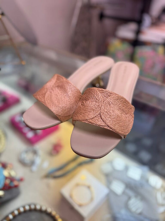 Koko+Palenki - Silan Slides in Raffia