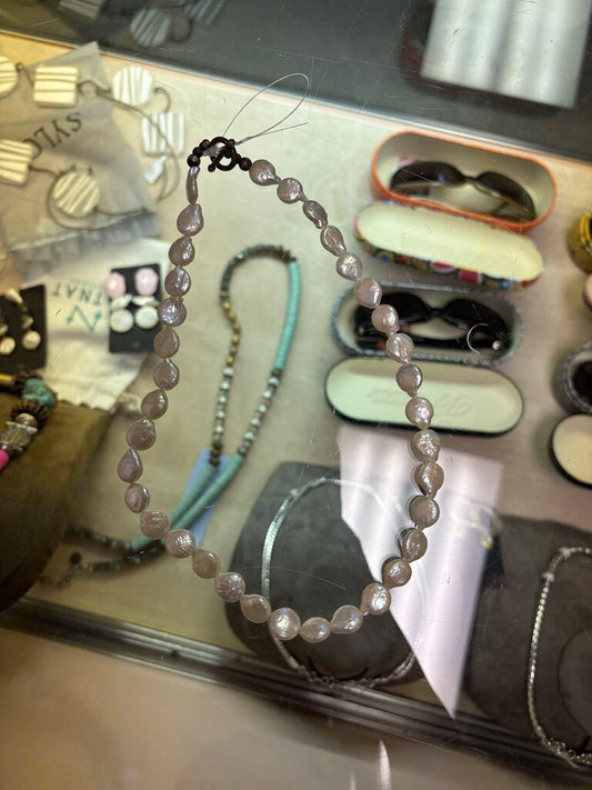 Coin Pearl Necklace