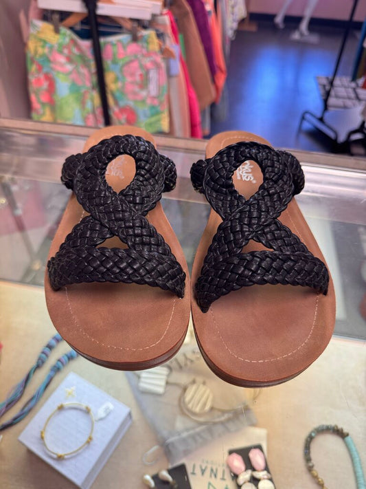 Corky's - NIB-All Tangled Up Sandals - Black