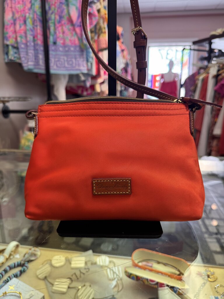 Dooney&Bourke- Nylon Crossbody Bag - Orange