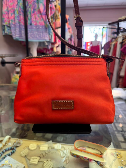 Dooney&Bourke- Nylon Crossbody Bag - Orange