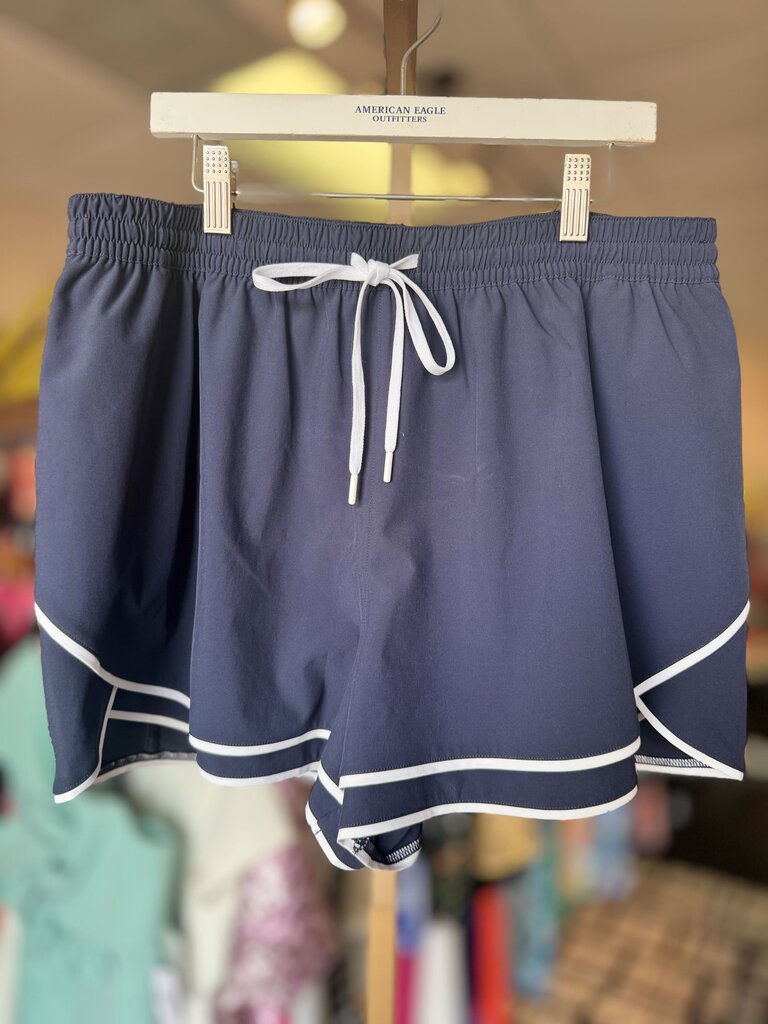 Calia - Step Up Shorts - Navy Blue
