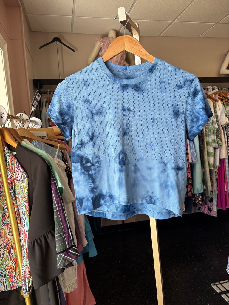Lululemon- Train to Be Top in Marbled Tie Dye