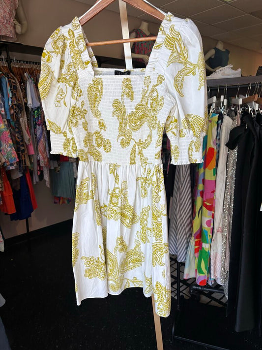 1. State - Puff Sleeve Mini Dress