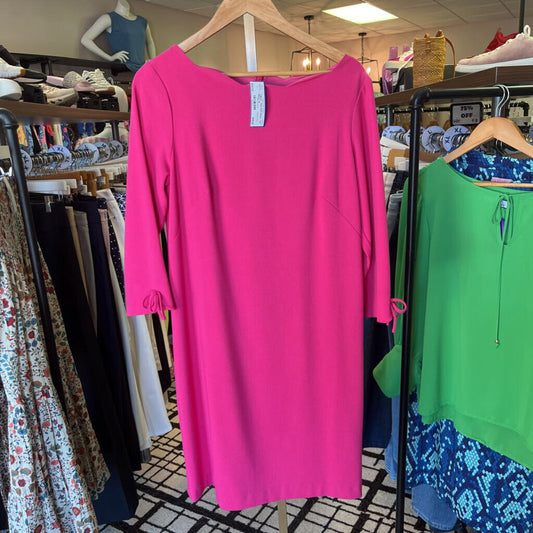Talbots - Pink Shift Dress - 3/4 Sleeve