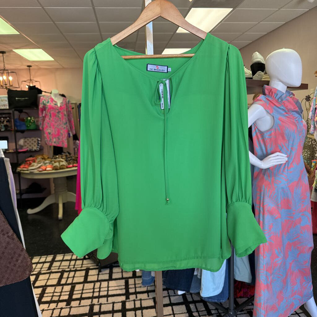 CK Bradley - Carmen Top in Green