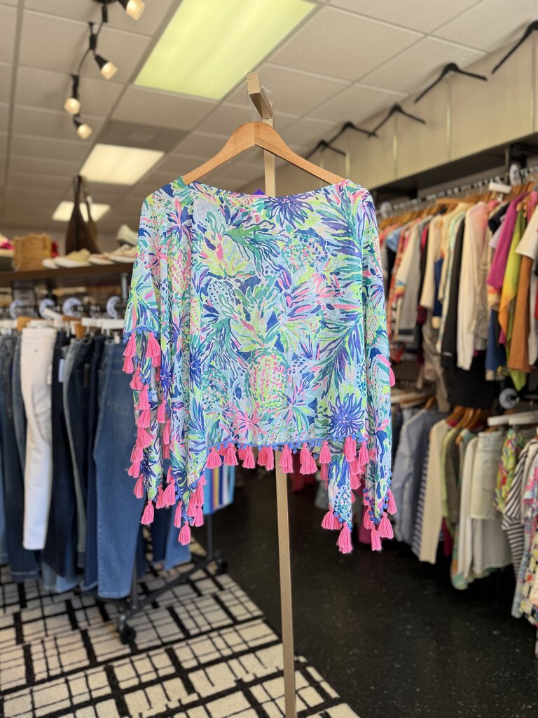 Lilly- NWT - Marina Poncho in Junipero