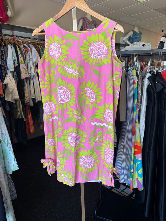VTG Lilly Pulitzer- Shift Dress in Hibiscus Pink Soleil