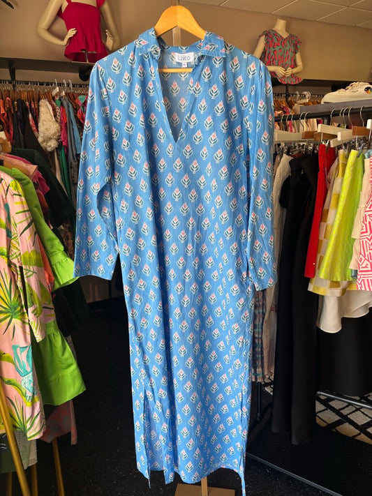Livro - Classic Kurta Dress - Floral Block Print