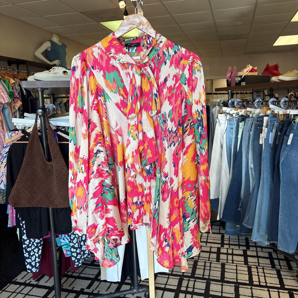 Beulah Style - Colorful Blouse