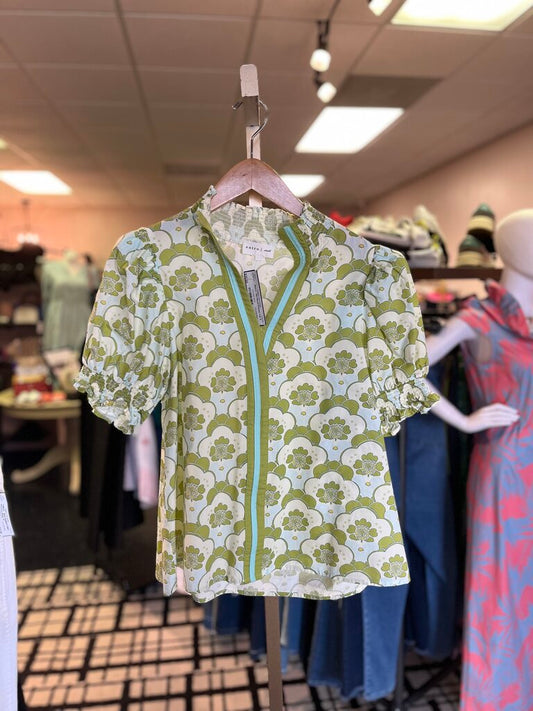 Entro - SS Floral Printed Top