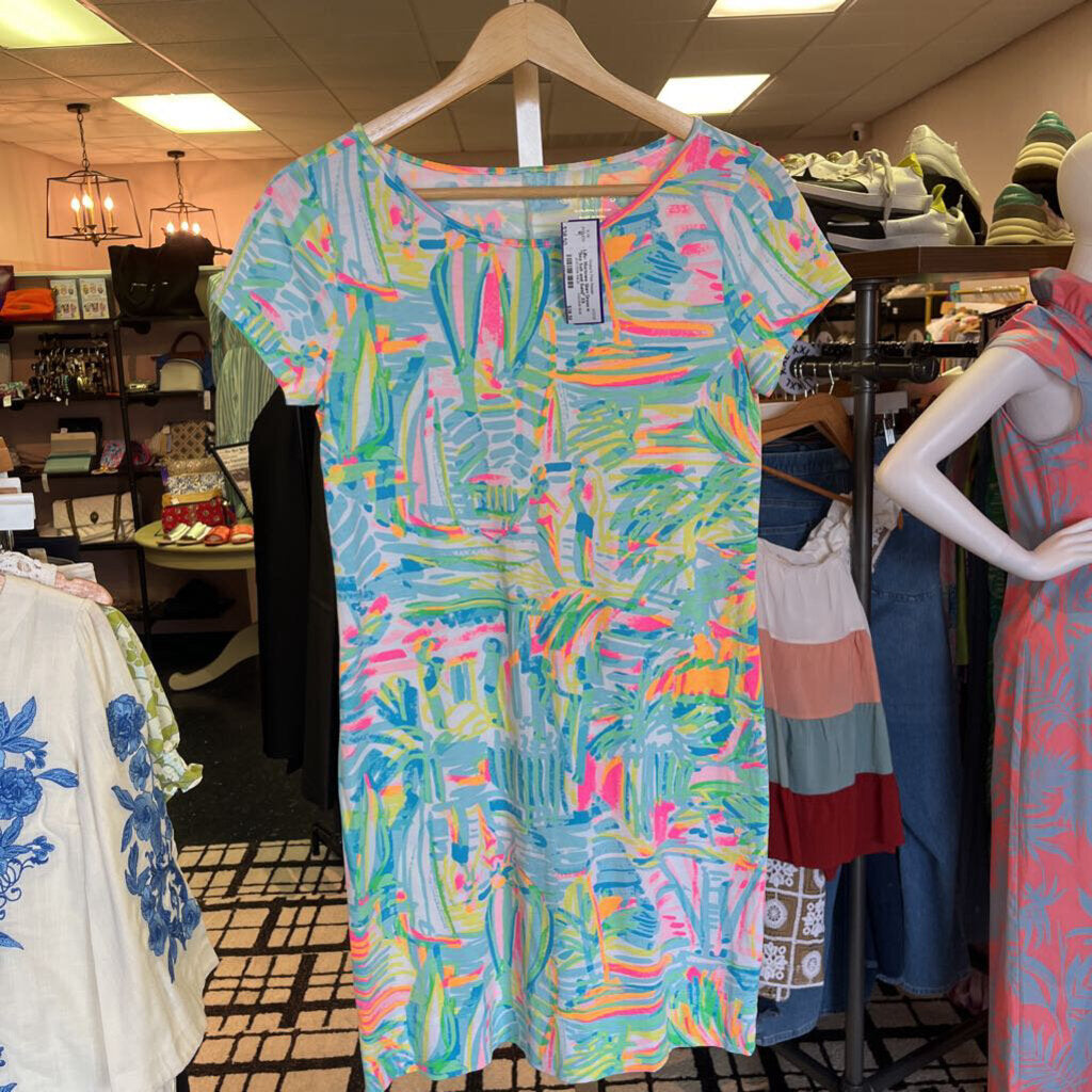 Lilly- Marlowe Shirt Dress in "Sea Salt and Sand"