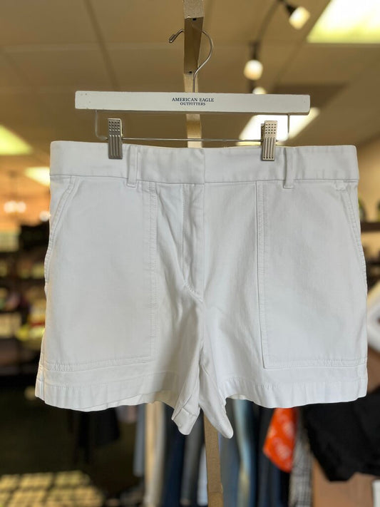 Ann Taylor - Chino Utility Shorts - White