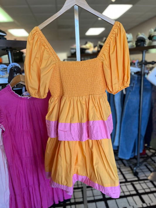 English Factory - NWT Tiered Mini Dress