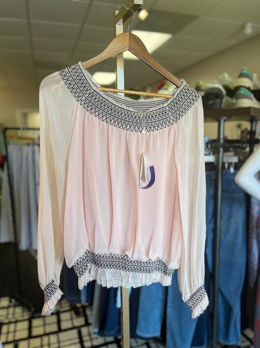 Tory Burch - NWT - Indie Top in "Pink Blossom"