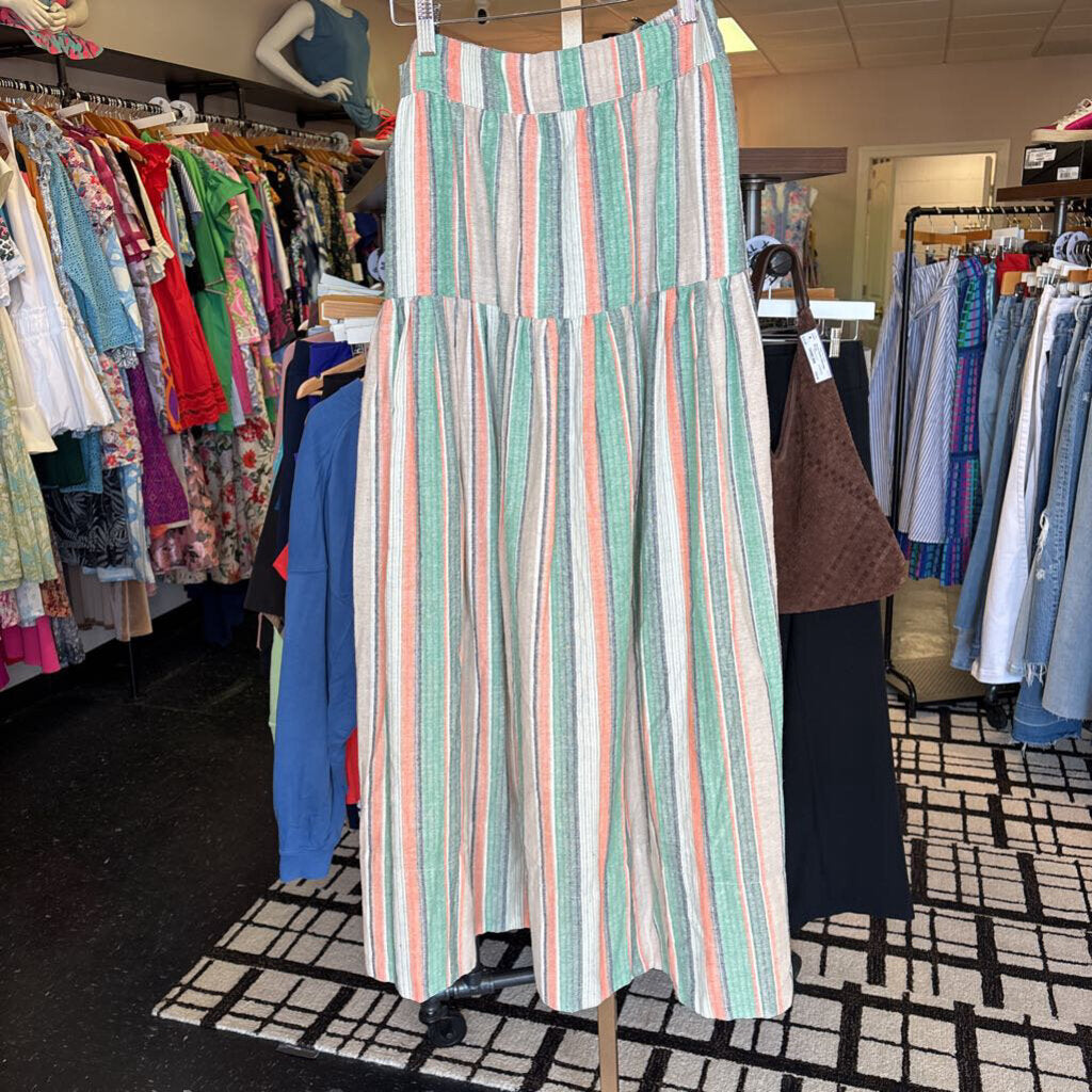 Anthro - The Odells - Striped Maxi Skirt