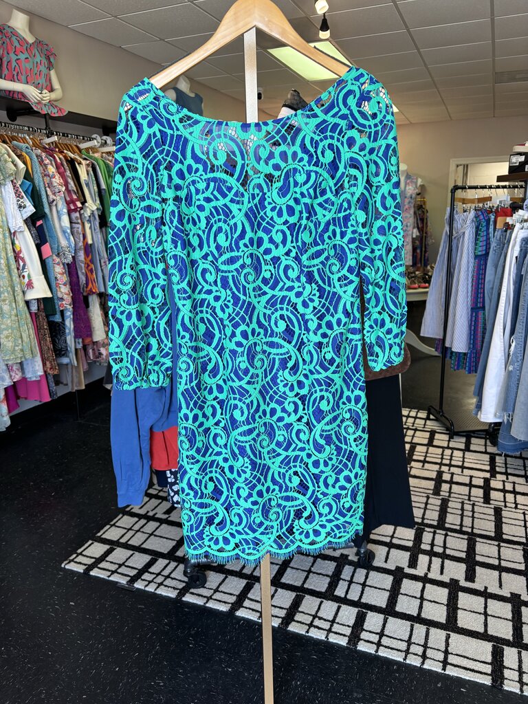 Lilly - Moss Dress in "About Face Lace"