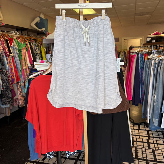 Lululemon - On the Fly Skirt in Grey Heather