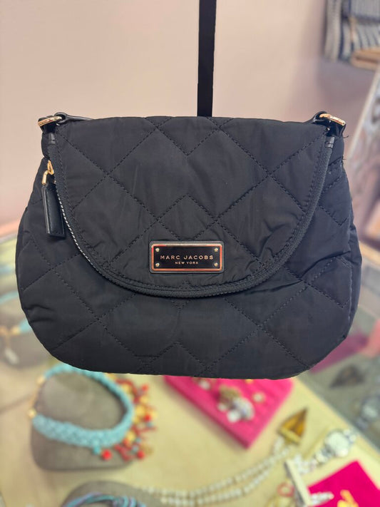 Marc Jacobs - Quilted Nylon Messenger Bag - Black