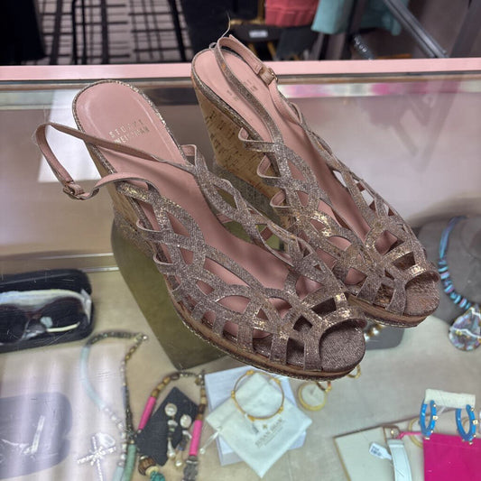 Stuart Weitzman - Wiggley Wedge Sandals