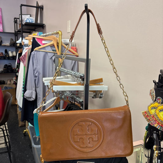 Tory Burch - Bombe Reva Clutch in Aged Tank