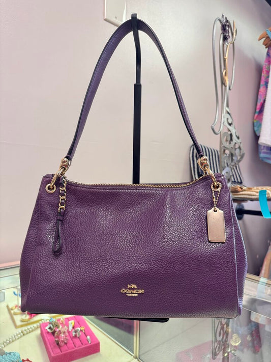 Coach - Mia Shoulder Bag in Blackberry