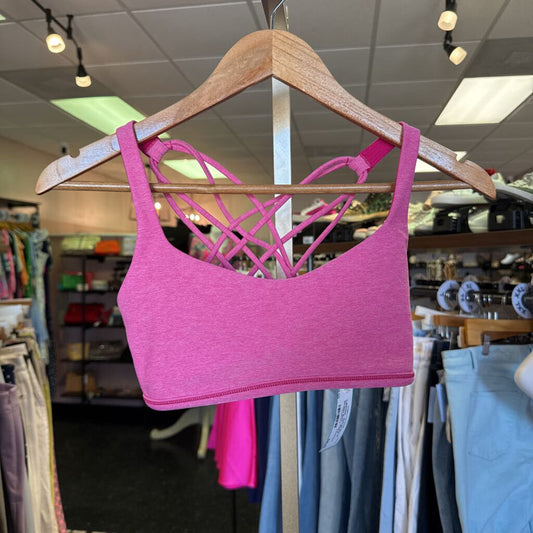 Lululemon - Energy Bra w. Strappy Back - Pink