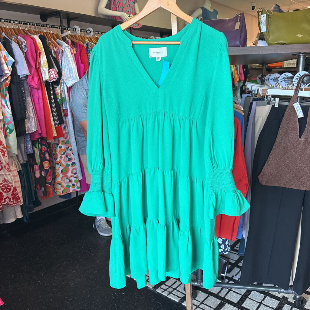 Pomander Place - Green Kenzo Dress