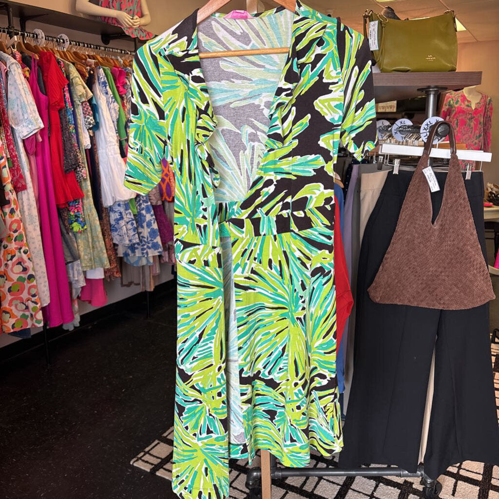 Lilly-Adalie Ruffle Wrap Dress in