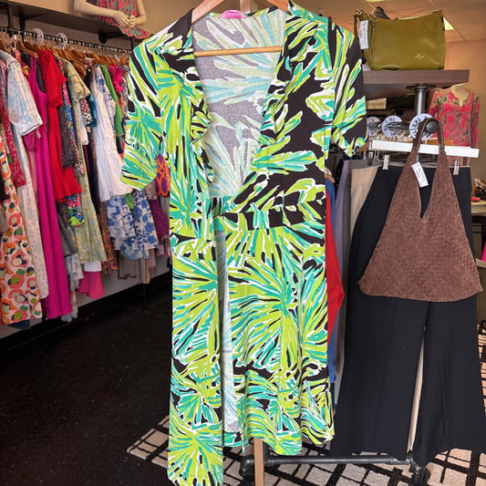 Lilly-Adalie Ruffle Wrap Dress in
