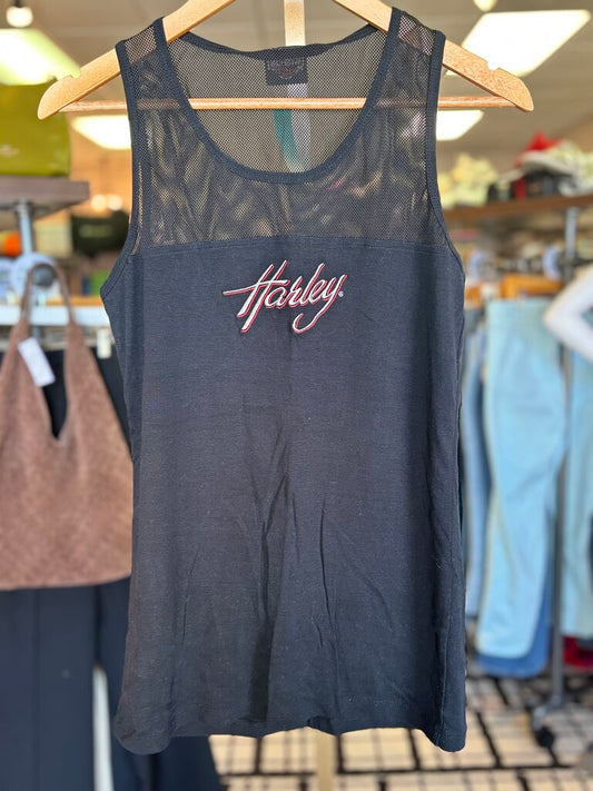 Harley Davidson -Mesh Tank - Black